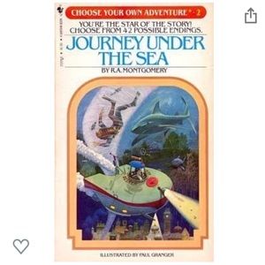 Journey Under the Sea (Choose your own Adventure) by R.A. Montgomery EUC